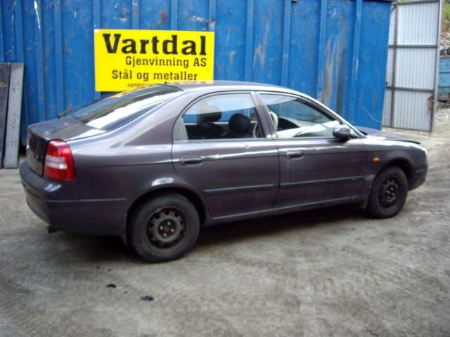 Kia Shuma 1998-2001 (Type I) , Motorkode: 4 CYL INSP, Girkassekode: 
