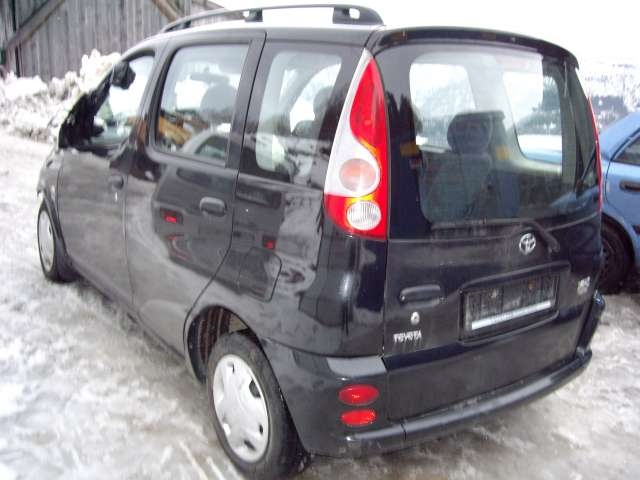Toyota Yaris Verso 1999-2007 , Motorkode: 4 CYL INSP, Girkassekode: 