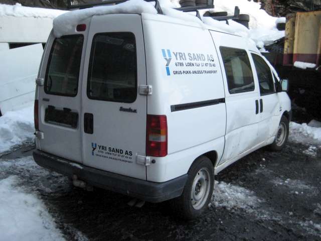 Fiat Scudo 1997-2007 (Type I) , Motorkode: 4 CYL DIES, Girkassekode: 