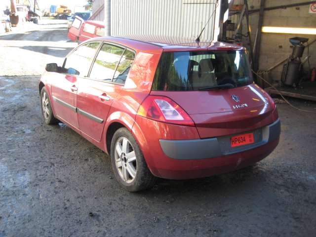 Renault Megane 2003-2005 (Type II, Fase 1) , Motorkode: 4 CYL INSP, Girkassekode: 
