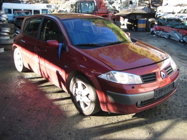 Renault Megane 2003-2005 (Type II, Fase 1) , Motorkode: 4 CYL INSP, Girkassekode: 