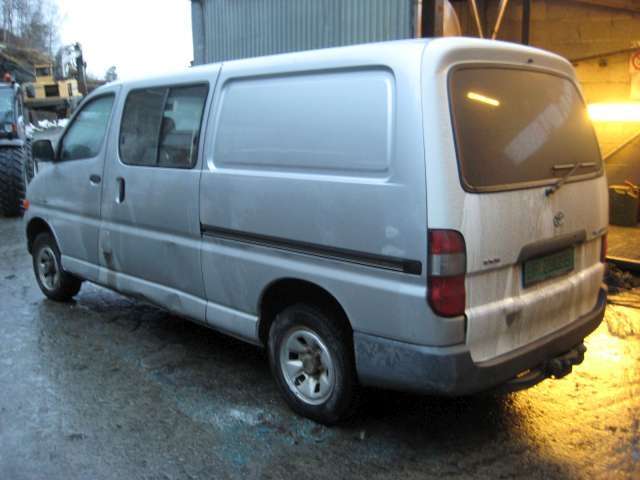 Toyota Hiace 2001-2006 (Fase 2) , Motorkode: DIESEL, Girkassekode: