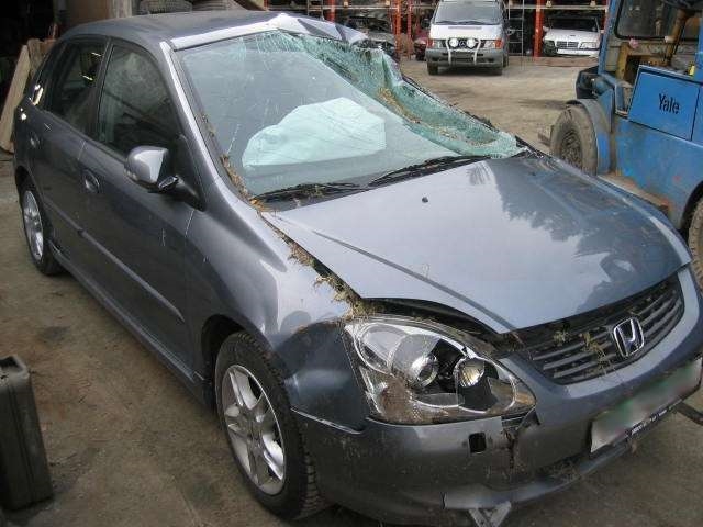 Honda Civic 2001-2005 (Type VII) (ENGELSK) (ENGELSK), Motorkode: 4 CYL INSP, Girkassekode: 