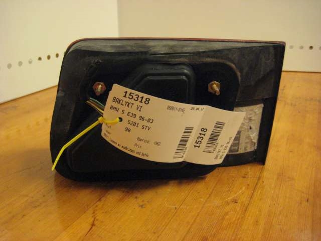 Baklykt venstre indre til BMW 5-Serie 1996-2003 (E39) (E39)