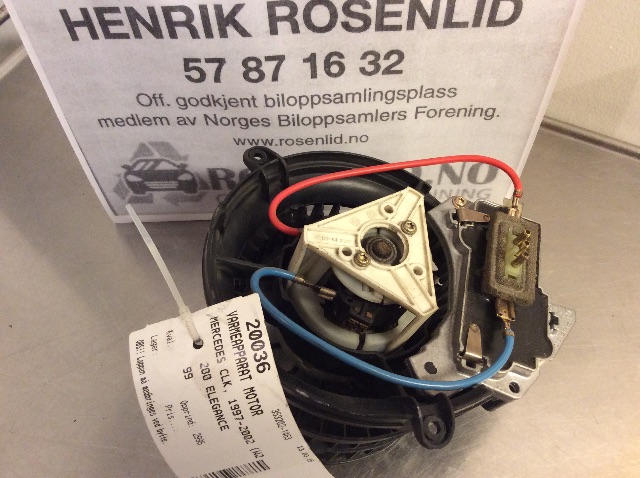 Varmeapparat motor til Mercedes CLK, 1997-2002 (C208) (C208) 
