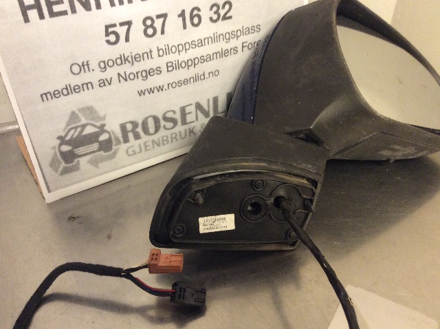 Speil høyre til Peugeot 207, 2006-2012