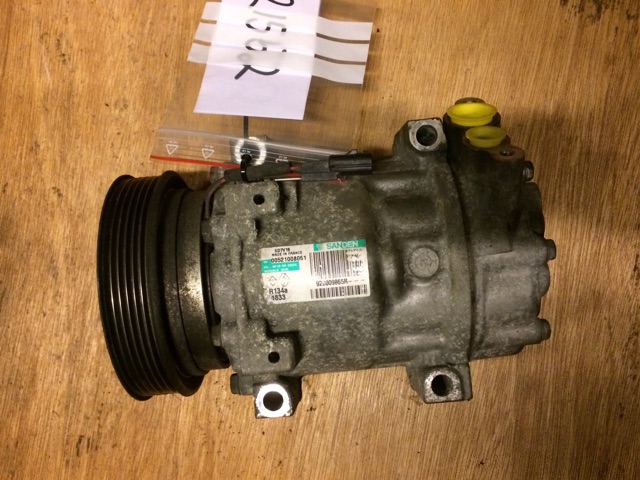 Aircondition kompressor til Nissan Qashqai, 2010-2014 (Type I, Fase 2)