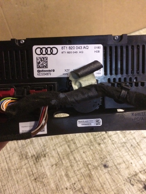 Varmeapparat betjening til Audi A5 2007-2016 (Type I)  