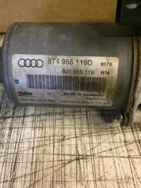 Viskermotor frontrute til Audi A5 2007-2016 (Type I)  (VALEO|8T1 995 119D|)