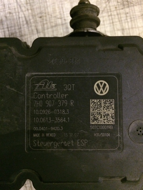 ABS sentral til VW Transporter / Caravelle 2003-2009 (Fase 1) (T5) (T5) (7H0614517B|)