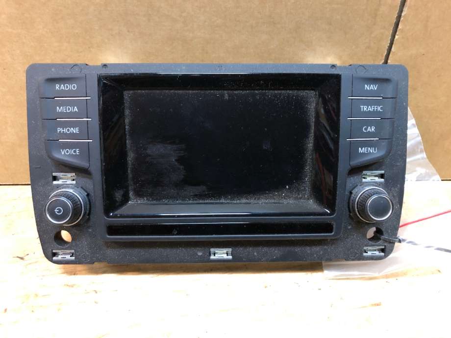 Bilstereo betjeningspanel til VW Golf Sportsvan, 2014-2018  