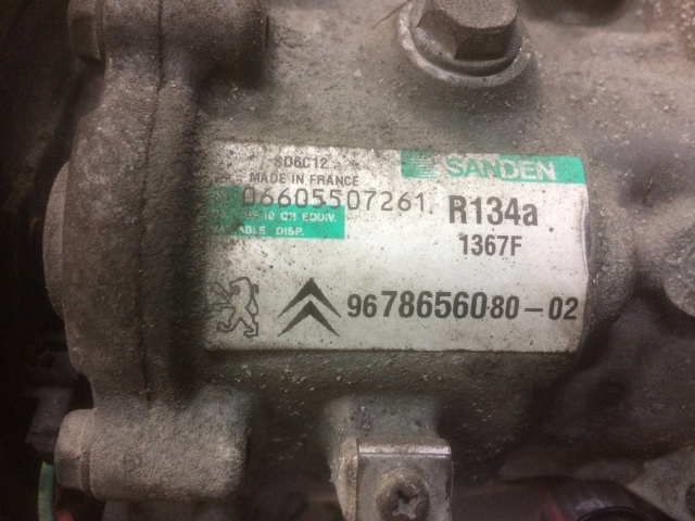 Aircondition kompressor til Peugeot 208 2012-2019 (Type I)  