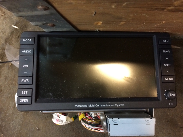 Bilstereo navigasjon til Mitsubishi ASX, 2010-2019