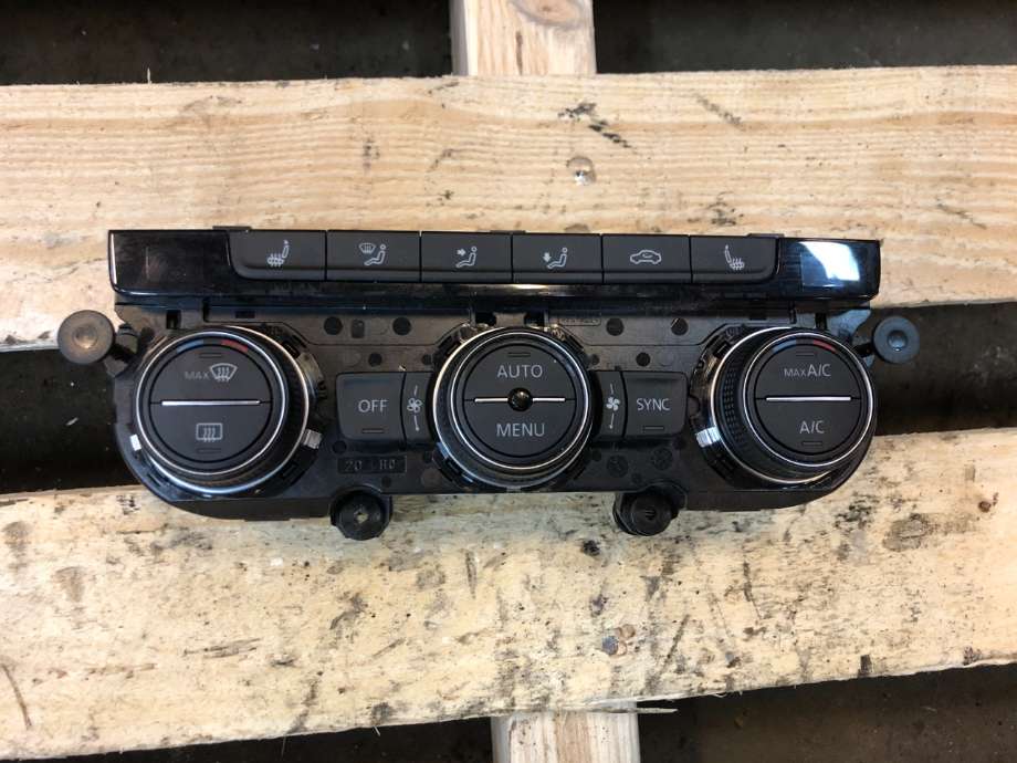 Varmeapparat betjening til VW Golf VII, 2012-2017 (Fase 1)  
