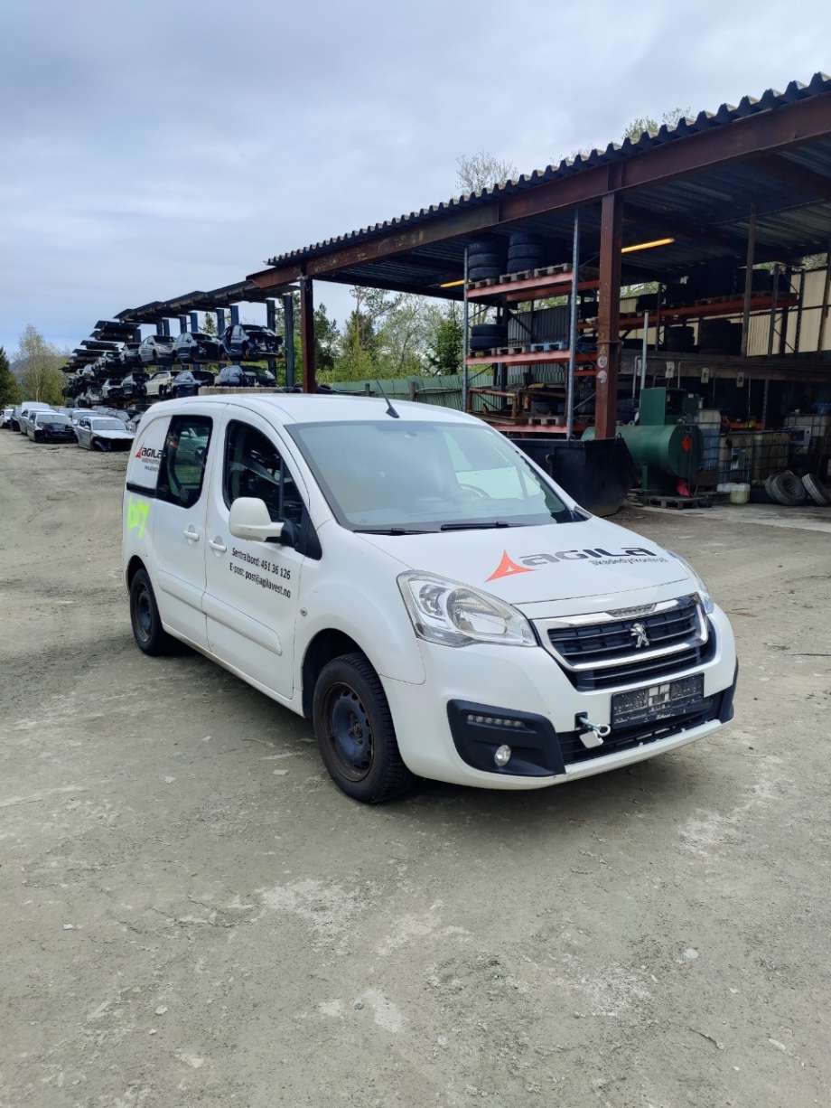 Peugeot Partner 2015-2019 (Type II, Fase 2) , Motorkode: BHY, Girkassekode: 