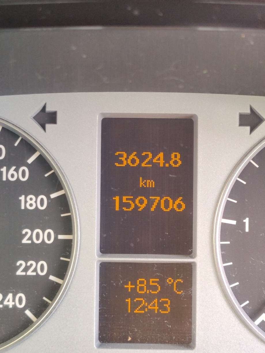 Mercedes B-Klasse 2008-2011 (Fase 2) (W245) (W245), Motorkode: OM640.940, Girkassekode:
