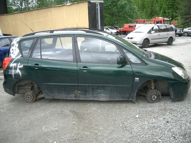 Toyota Verso 2002-2004 (COROLLA) (COROLLA), Motorkode: 3ZZ-FE, Girkassekode: 