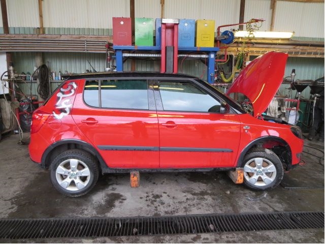 Škoda Fabia 2010-2014 (Type II, Fase 2) , Motorkode: CAYC, Girkassekode: 