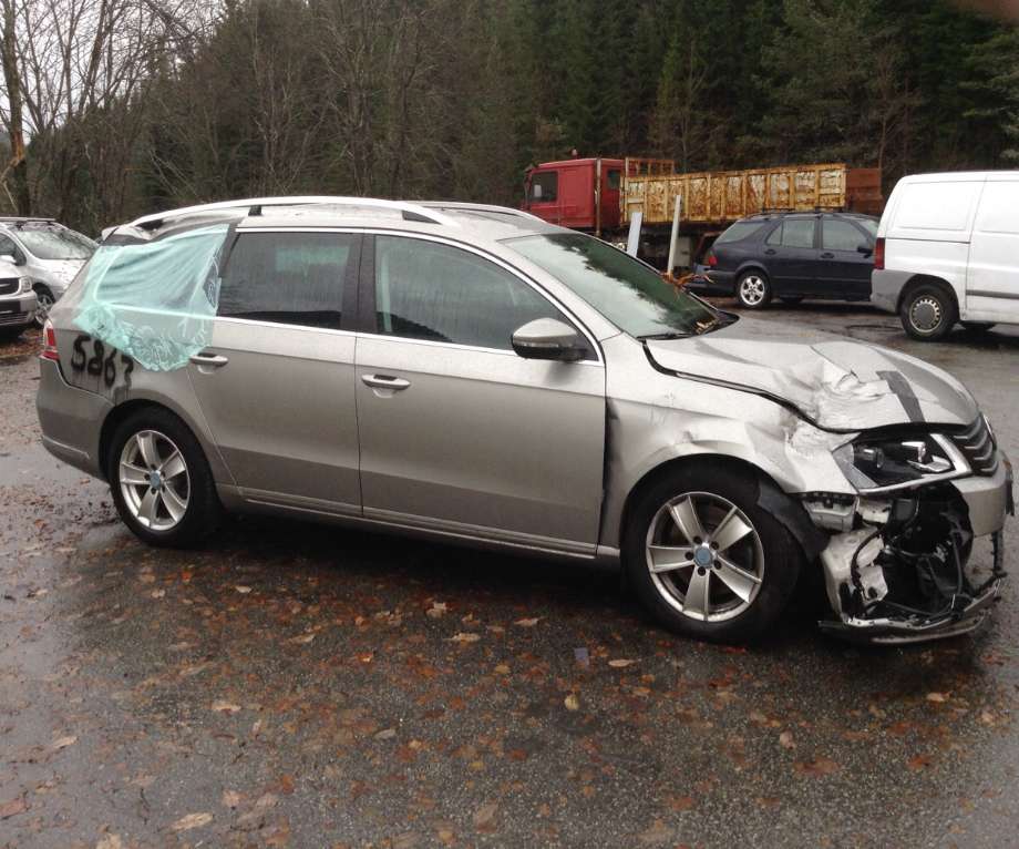 VW Passat 2011-2015 (B7) (B7), Motorkode: CAXA, Girkassekode: QRB