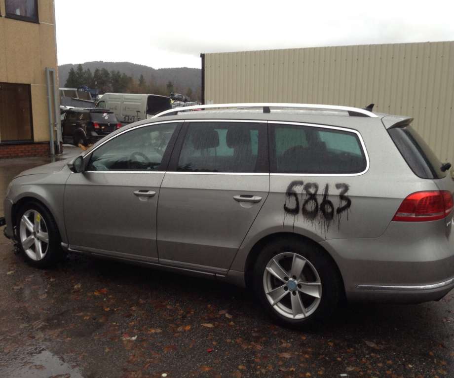 VW Passat 2011-2015 (B7) (B7), Motorkode: CAXA, Girkassekode: QRB