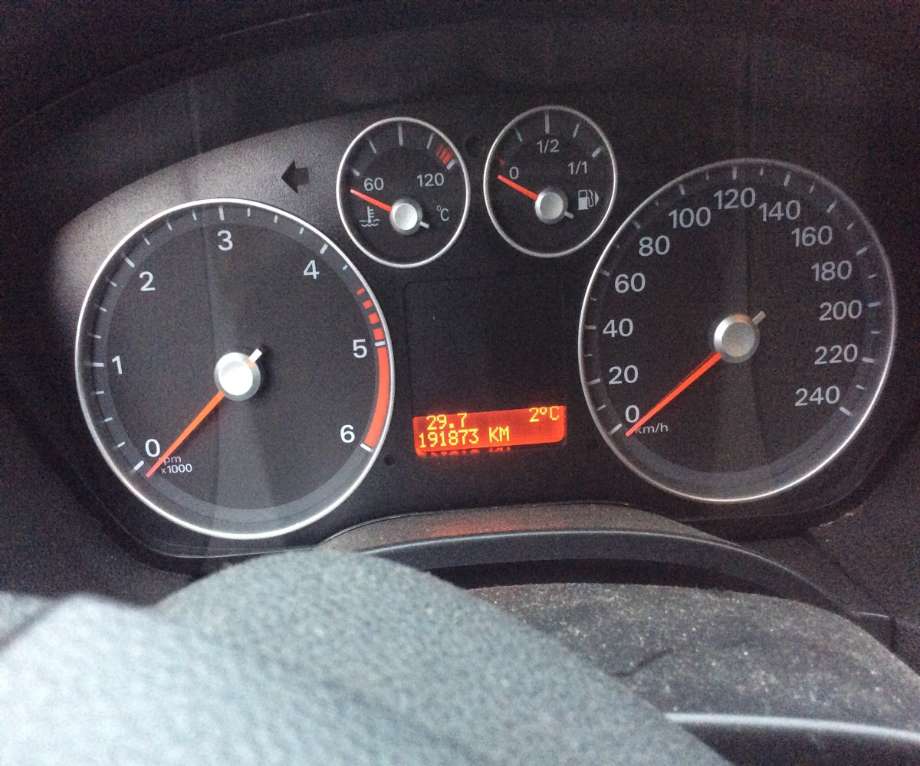 Ford Focus 2004-2007 (Type II, Fase 1) , Motorkode: HHDA;HHDB, Girkassekode: