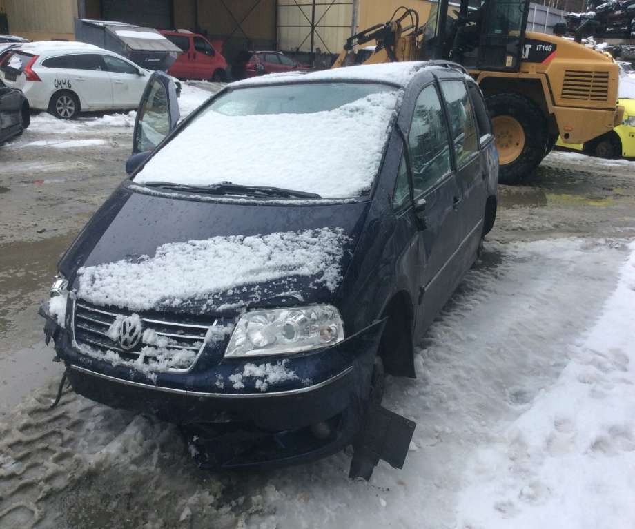VW Sharan 2000-2010 (Type I, Fase 2) delebil , Motorkode: AUY;BVK, Girkassekode: JBP