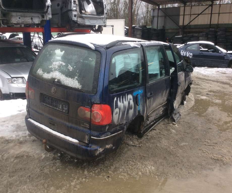 VW Sharan 2000-2010 (Type I, Fase 2) delebil , Motorkode: AUY;BVK, Girkassekode: JBP