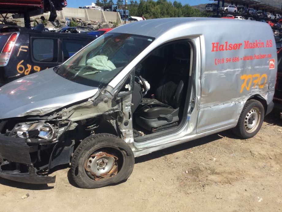 VW Caddy 2010-2015 (Type III, Fase 2) , Motorkode: CAYE, Girkassekode: LZY
