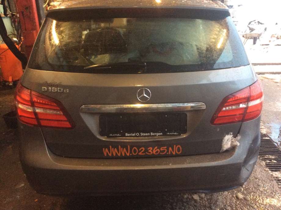 Mercedes B-Klasse 2011-2018 (W246) (W246), Motorkode: OM607.951, Girkassekode: 72402001255533