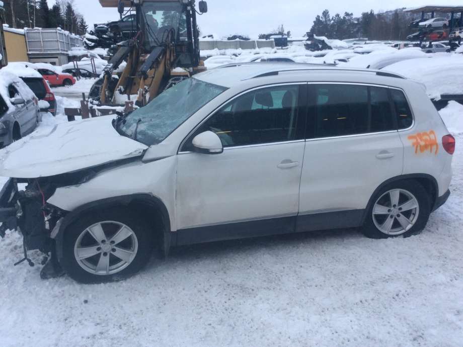 VW Tiguan 2011-2016 (Type I, Fase 2) , Motorkode: CFFD;CUVE, Girkassekode: