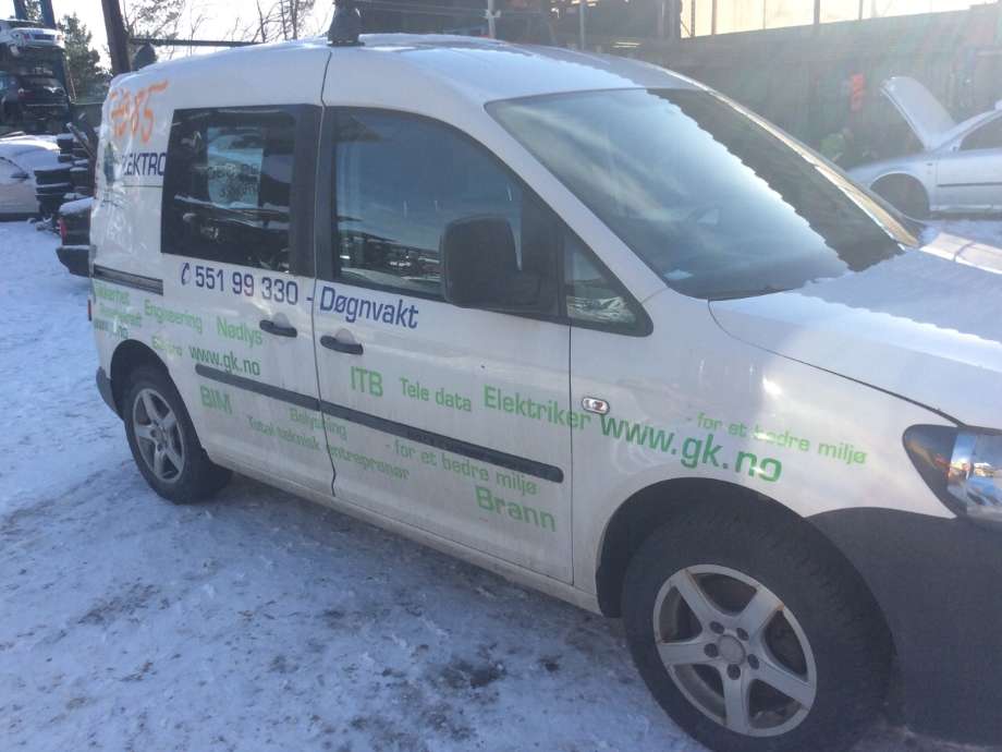 VW Caddy 2010-2015 (Type III, Fase 2) , Motorkode: CAYD, Girkassekode: MLU
