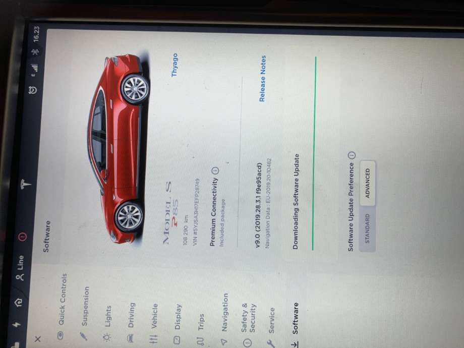 Tesla Model S 2013-2016 (Fase 1) , Motorkode: L1S, Girkassekode: