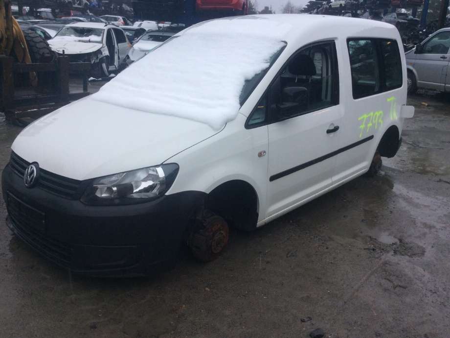 VW Caddy 2010-2015 (Type III, Fase 2) , Motorkode: CFHF, Girkassekode: 