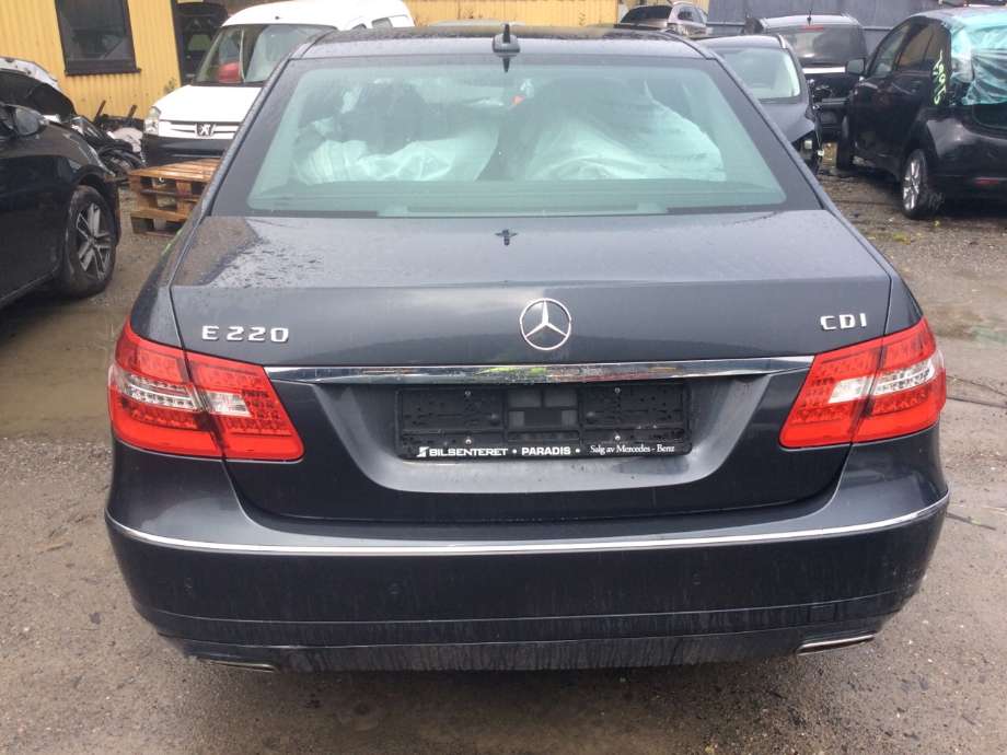 Mercedes E-Klasse 2009-2013 (Fase 1) (W212) (W212), Motorkode: OM651.924, Girkassekode: 