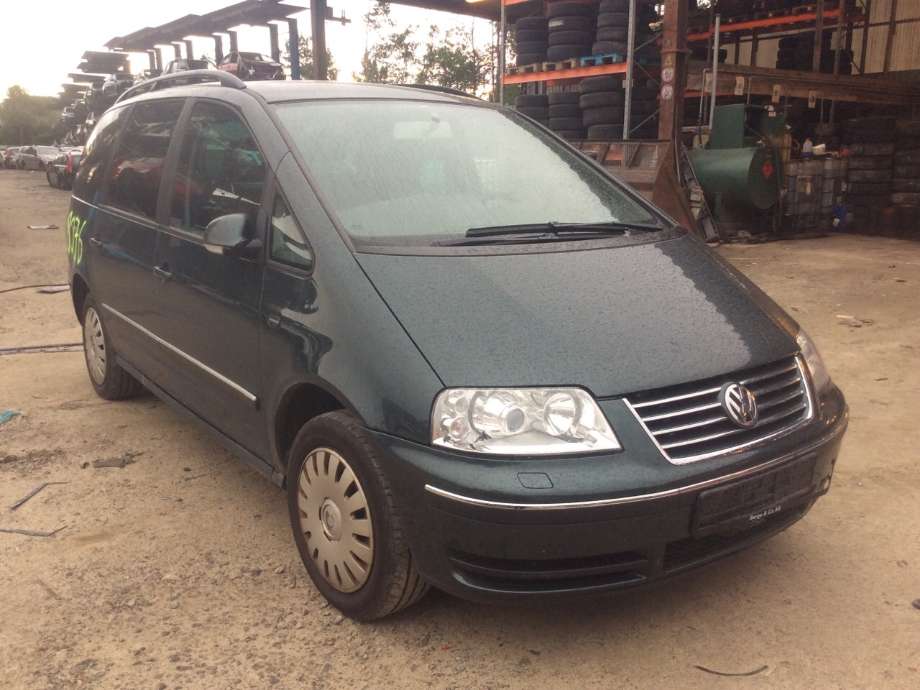 VW Sharan 2000-2010 (Type I, Fase 2) , Motorkode: AUY;BVK, Girkassekode: