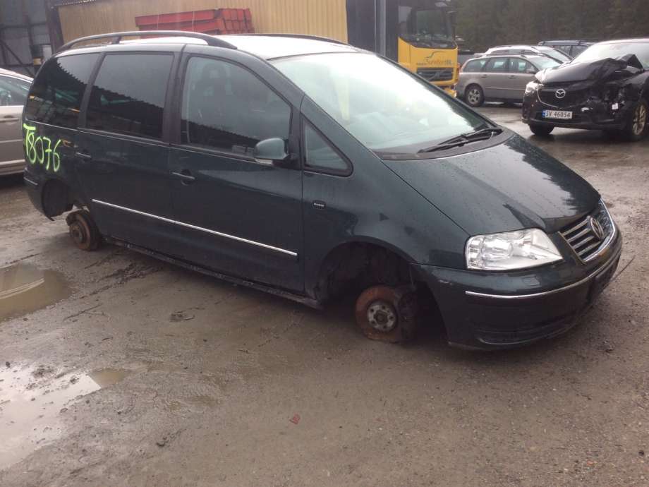 VW Sharan 2000-2010 (Type I, Fase 2) , Motorkode: AUY;BVK, Girkassekode: