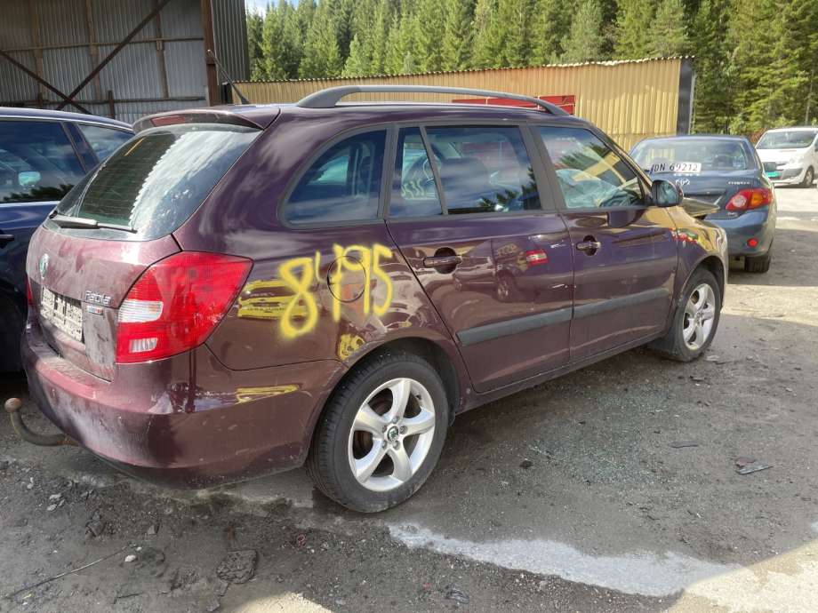 Škoda Fabia 2010-2014 (Type II, Fase 2) , Motorkode: CGPA, Girkassekode: 