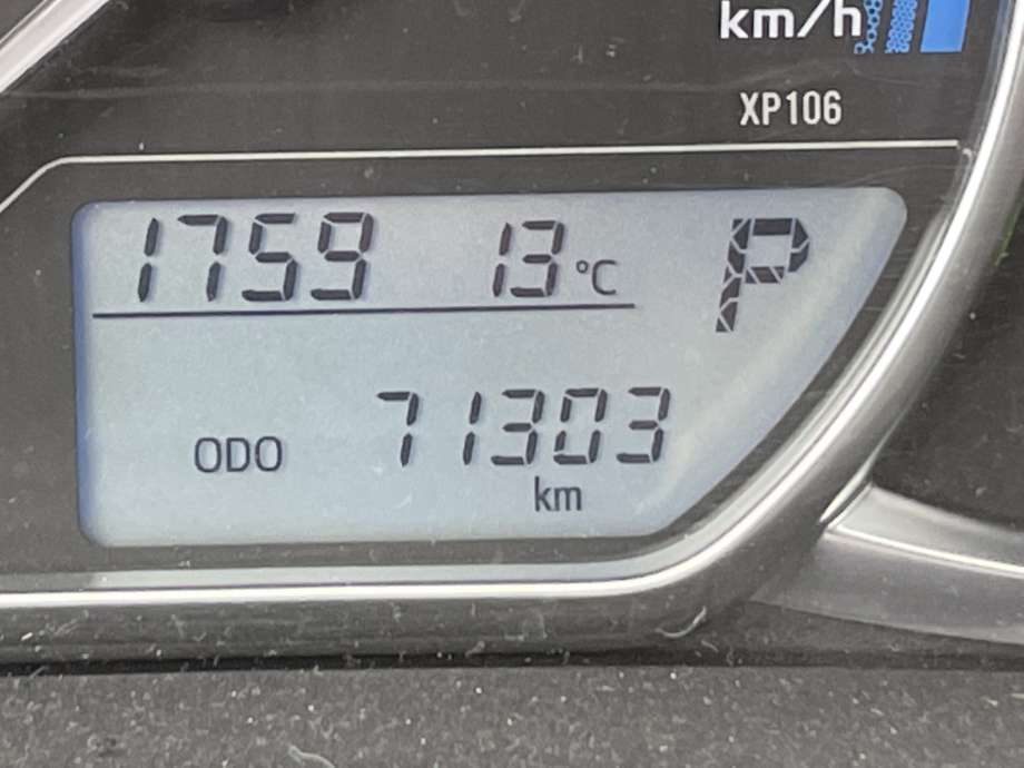 Toyota Yaris 2012-2014 (Type III, Fase 1) , Motorkode: 1NZ-FXE, Girkassekode: 