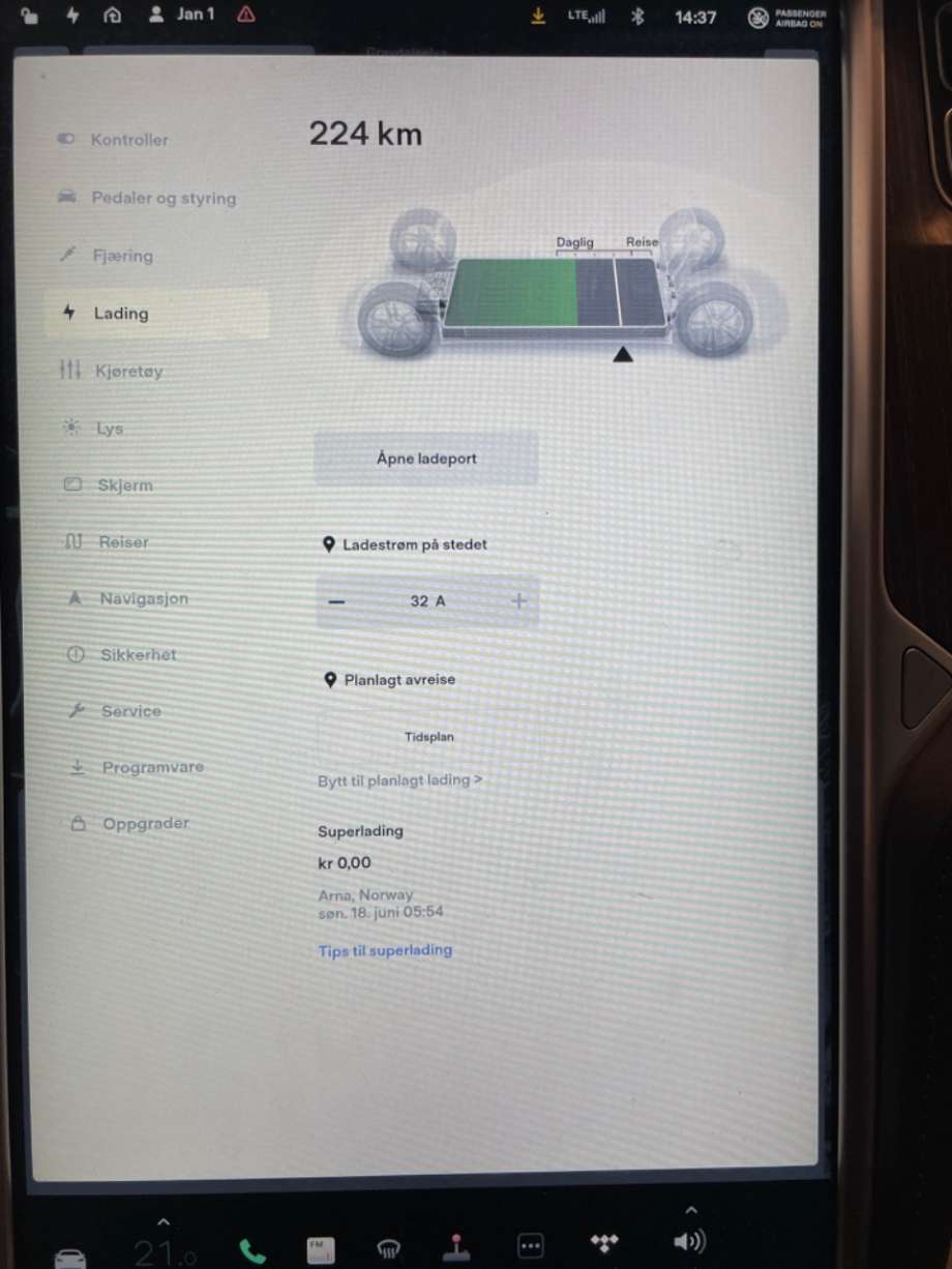 Tesla Model S 2013-2016 (Fase 1) , Motorkode: L1S, Girkassekode: 
