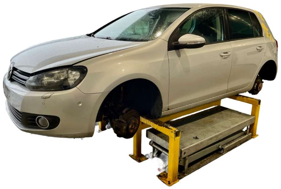 VW Golf VI 2008-2012 , Motorkode: CAYC, Girkassekode: LUB