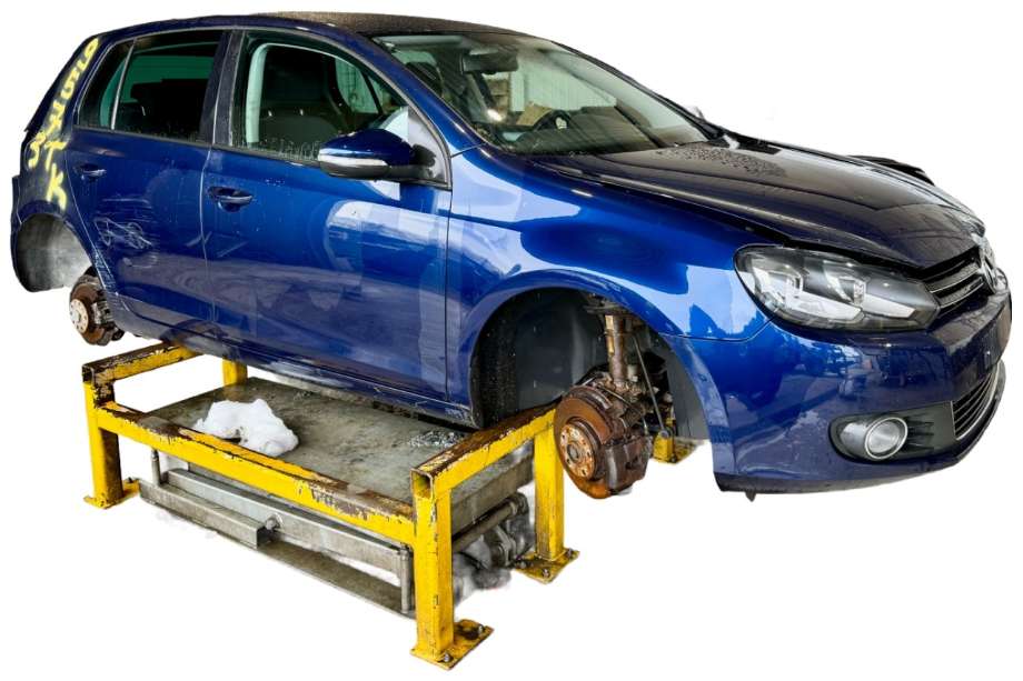 VW Golf VI 2008-2012 , Motorkode: CAYC, Girkassekode: 