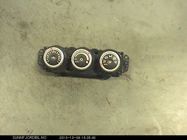 Varmeapparat betjening til Mitsubishi Outlander 2007-2010 (Type II, Fase 1) (MITSUBISHI OUTLANDER|)