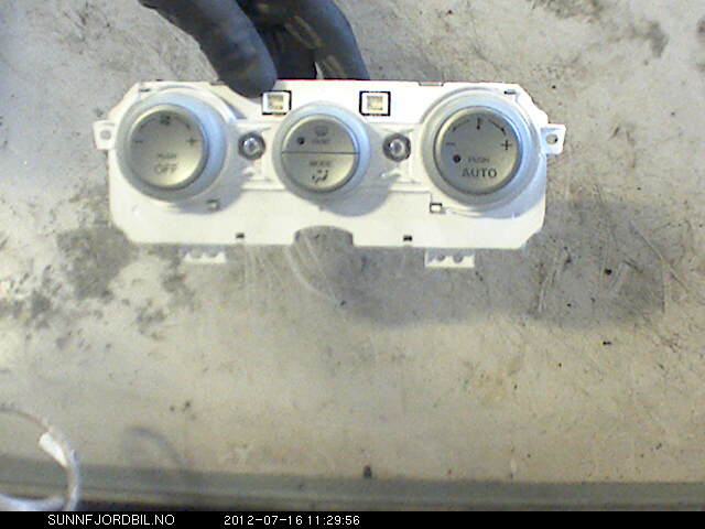 Varmeapparat betjening til Mazda 6, 2002-2008 (Type I)  (MAZDA 6|)