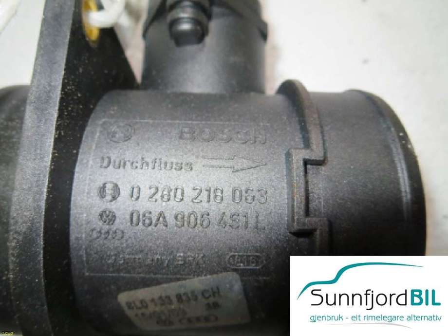 Luftmengde/luftmassemåler til Audi A3 1996-2003 (Type I) (AUDI A3||8L0133835CH)