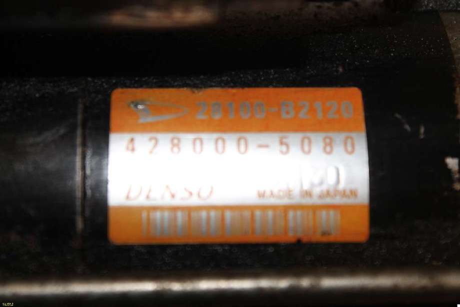 Starter til Subaru Justy, 2008-2010 (Type IV)  (SUBARU|428000-5080)