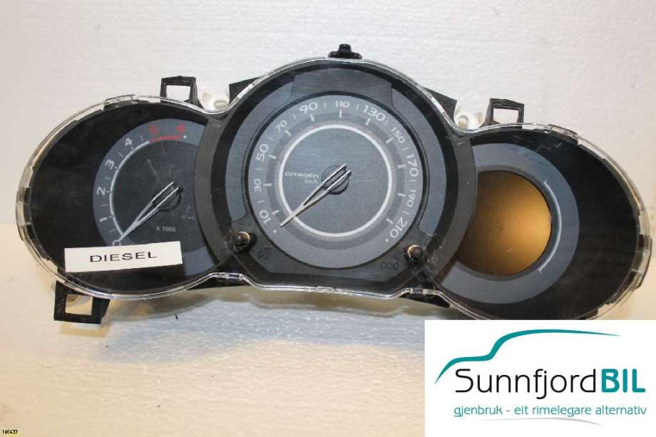 Instrumentpanel til Citroën C3, 2010-2016 (Type II) (CITROEN C3|)
