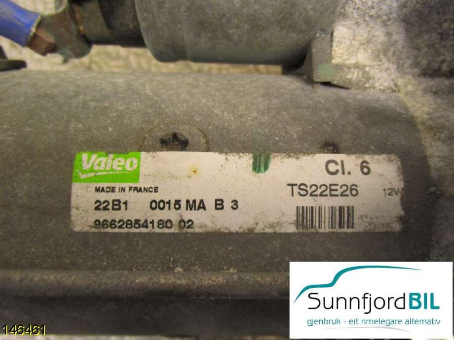 Starter diesel til Citroën C3 2010-2016 (Type II) (CITROEN C3|5802 AE|16 381 168 80|)