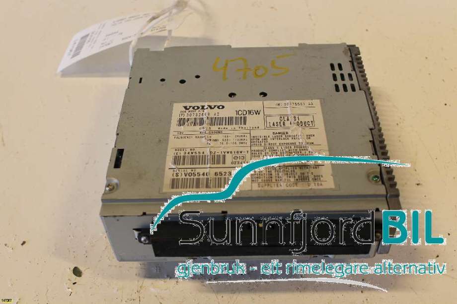 Bilstereo til Volvo V50 2004-2007 (Fase 1)  (VOLVO||34W554)