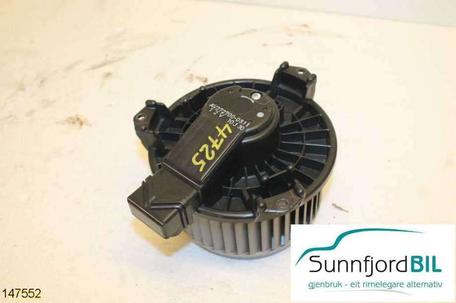 Varmeapparat motor til Toyota Yaris 2006-2009 (Type II, Fase 1)  (TOYOTA|871030D100|AV2727000311|)