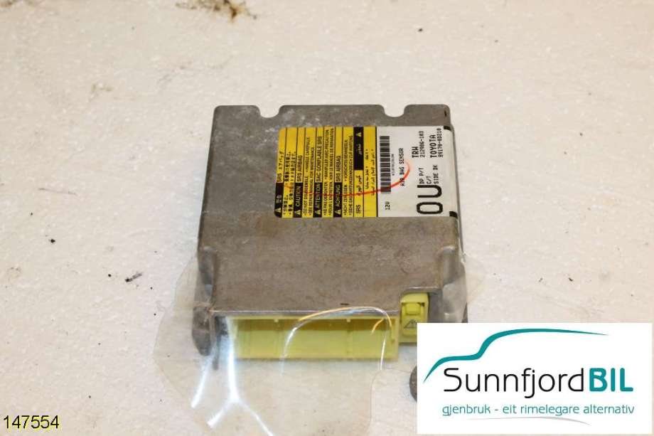 Airbag elektronikk til Toyota Yaris, 2006-2009 (Type II, Fase 1)  (TOYOTA|)
